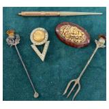 Brooches and more
