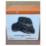 Department 56 spooky WROGHT iron fence