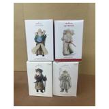 Hallmark father Christmas Christmas ornaments