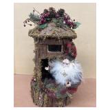 Christmas elf treehouse