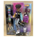 Monster High cladwd wolf doll