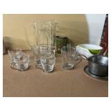 Glasses and kitchen ware