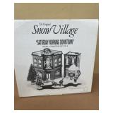 Apartment 56 snowy Village Saturday morning