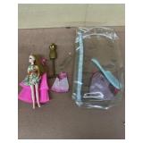 1970s topper, Don doll with clothes stand