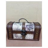 Leather carrying box