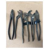 Channel locks and pliers