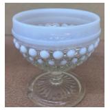 Hobnail desert cup