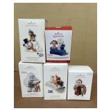 Frosty the Snowman Hallmark keepsake ornaments,