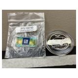 One Dollar Corvette Z06 Coin 1908-2008