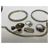 Sterling Silver Lot 2.08oz.