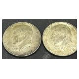 1967/68 Kennedy Half Dollar Coins