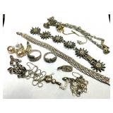 Sterling Silver Lot 2.85oz.