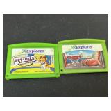 2 Leap Frog Game Cartridges