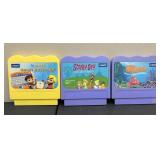 3 Vtech V-Smile Games