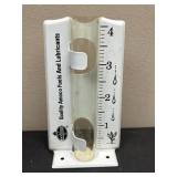 Vintage Metal AMOCO Rain Gauge