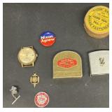 Nixon Agnew political button tape measures