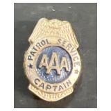 AAA patrol captain badge