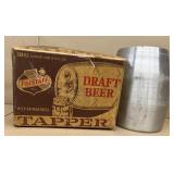 FALSTAFF draft beer keg with original box