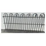 Cast iron fence (6' Section)