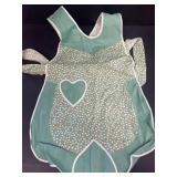1930s flour sack child's apron