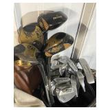 BURKE golf clubs and premier