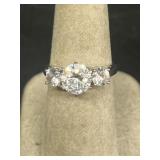 Sterling silver ring size 8