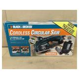 Black & Decker cordless circular saw brand new