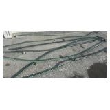 (7) Lightning rod ground Twisted lead sections