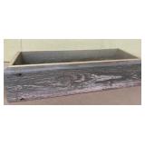 Handmade wooden boxes great for planting