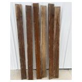 Wood architectural panels 67 1/2 ' x 5'