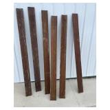 Architectural wood panels (2) 51 ' x 5' (2) 67 '