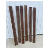 Wood architectural panels 65 1/2 x 5'