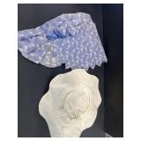 1930s flour sack child's bonnet and hat