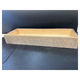 Handmade wooden box great for plants