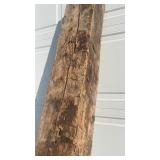 Barn Beam, Hand-Hewn, 5 1/2' x 6' x 5 1/2'