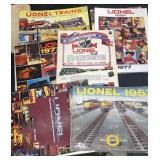 Lionel train catalogs  1950s - 70' s