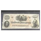 $100 Confederate states bill