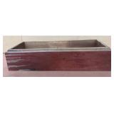 Handmade wooden box great for planting
