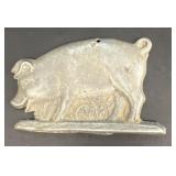 Cast aluminum pig