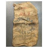 Virginia shelled peanuts burlap bag