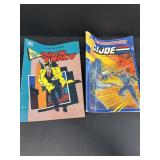 Gi, Joe and Nick Tracy coloring books