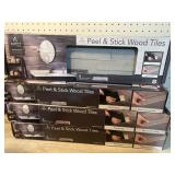 Peel and stick wood tile