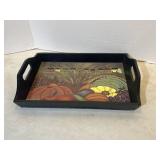 Handpainted fall tray
