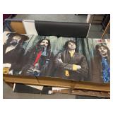 The Beatles poster does have tears on edges