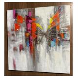 Urban City Print on Canvas