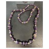 Worthington purple necklace