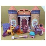 My little pony castle and accessories