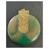 KHARA cream perfume pendant