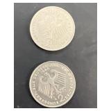 1970 and 1982 Mark German Coins
