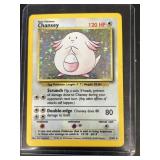 1999 Pokï¿½mon CHANSEY HOLO trading card